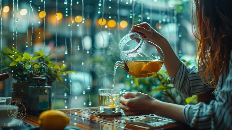 دمنوش بابونه برای رفع سردرد و اظطراب استفاده میشود