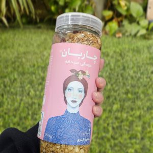 موسلی بادام و کرنبری 380 گرمی چاربان