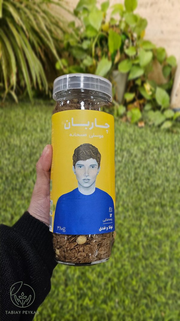 موسلی نوتلا و فندق چاربان 380 گرم