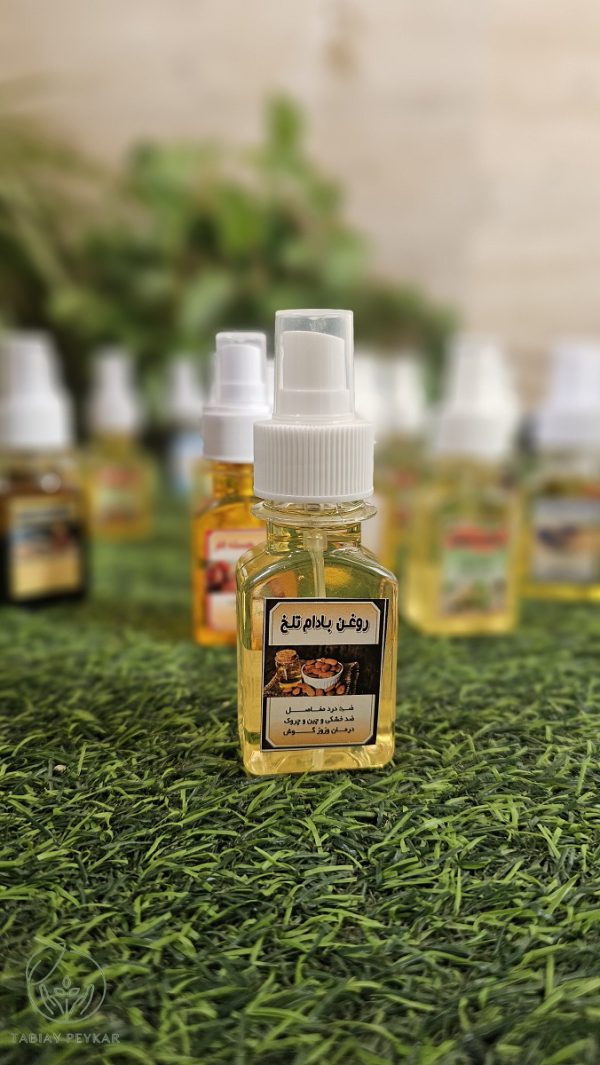 نحوه استفاده روغن بادام تلخ