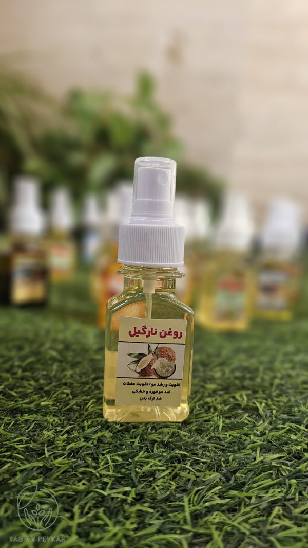 نحوه استفاده روغن نارگیل