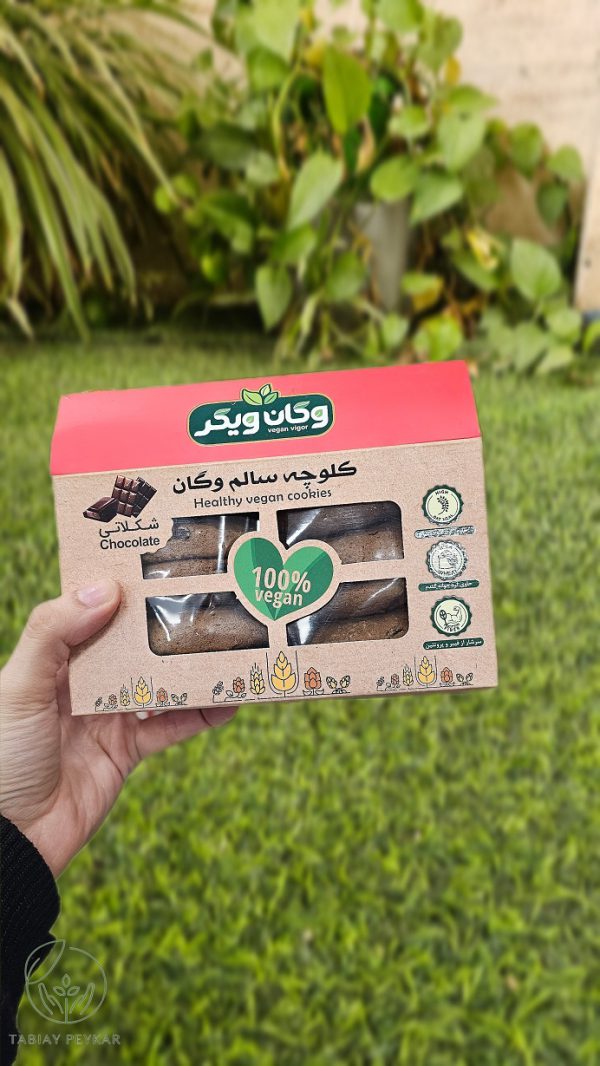 کلوچه سنتی وگان شکلاتی وگان ویگر