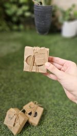 لیف صابون زردچوبه لوفا صابون لوفا
